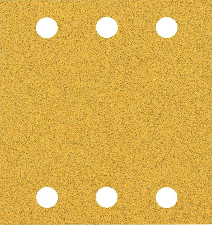 Bosch Professional Accessories 2608900891 Expert C470 6-hole Sandpaper 115 x 107 mm, K60 10 pcs.