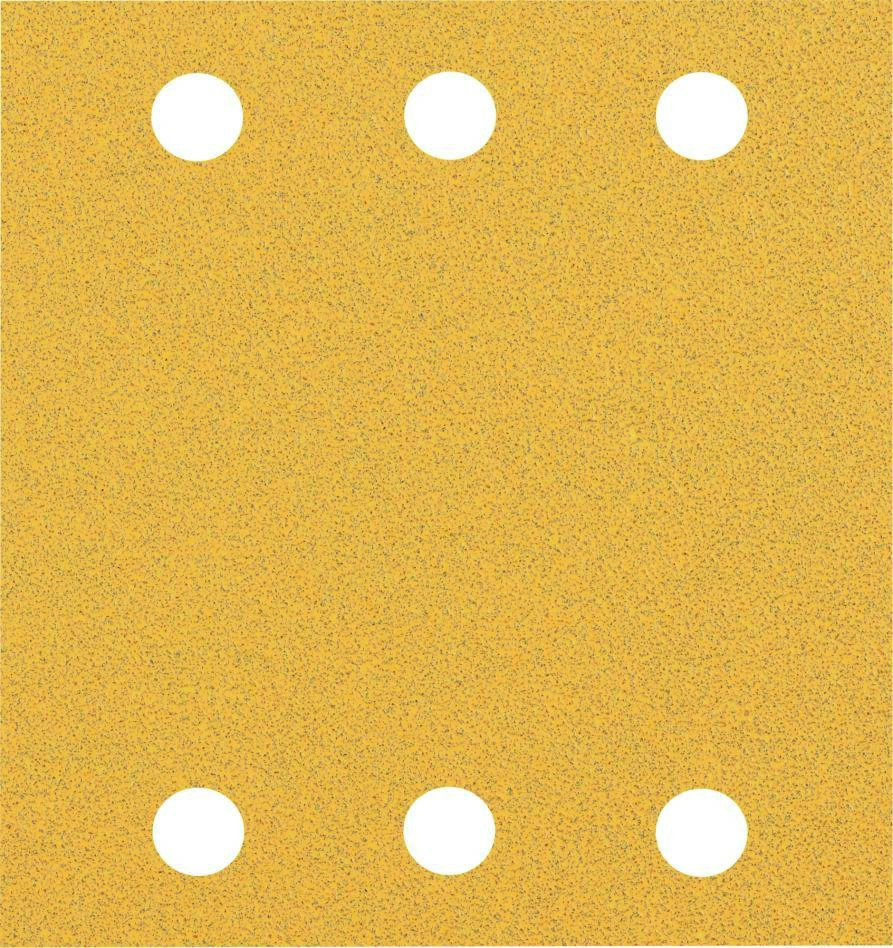 Bosch Professional Accessories 2608900892 Expert C470 6-hole Sandpaper 115 x 107 mm, K80 10 pcs.