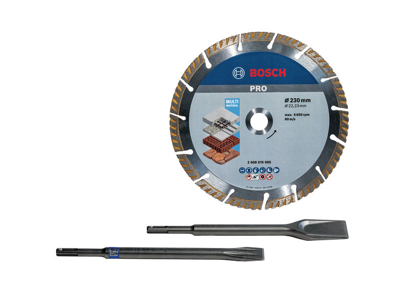Bosch Professional Accessories 0615997695 Construction Guide: Grinding and Chiseling