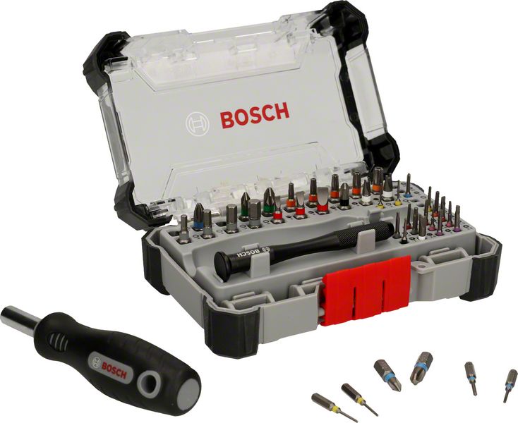 Bosch Professional Accessories 2607002835 Precision bit set 42-piece