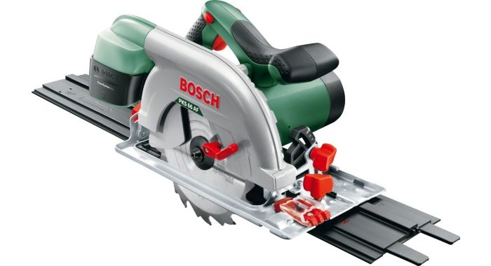 Bosch DIY 0603502000 PKS 66 A Circular saw 1600 Watt + Guide rail