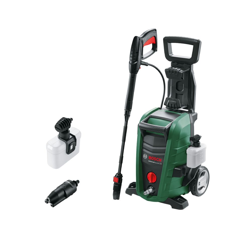Bosch DIY 06008A7C00 UniversalAquatak 135 pressure washer set