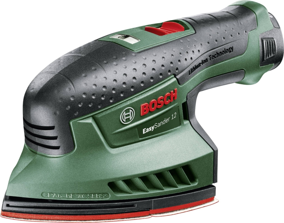 Bosch DIY 0603976909 EasySander 12 Battery Sander 12 Volt 2.5 Ah Li-ion