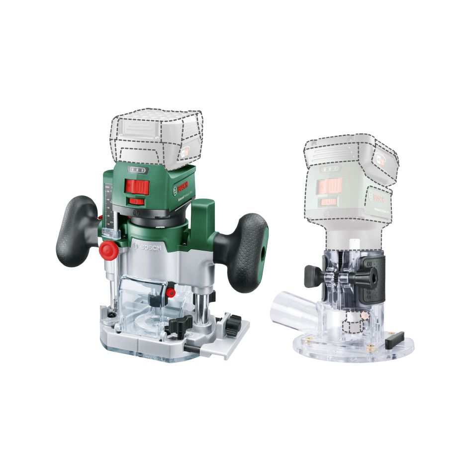 Bosch DIY 06039D5002 AdvancedTrimRouter 18V-8 Cordless Edge router set excl. batteries and charger