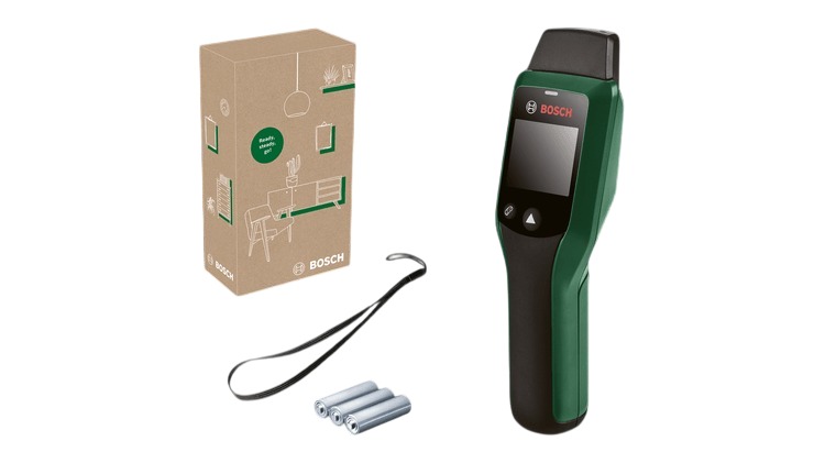 Bosch DIY 06036880Z0 UniversalHumid Moisture meter incl. 3x AAA batteries in box