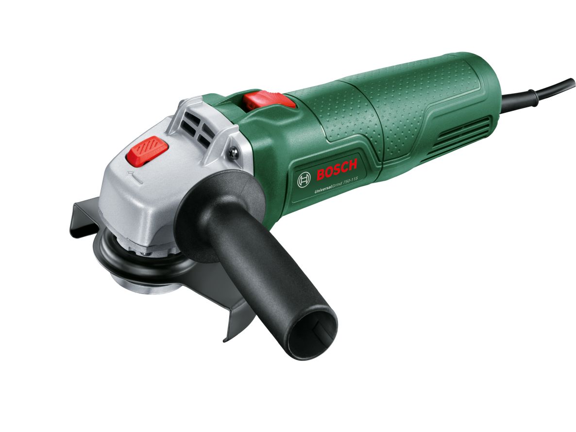 Bosch DIY 06033E2000 UniversalGrind 750-115 Angle grinder set 115mm