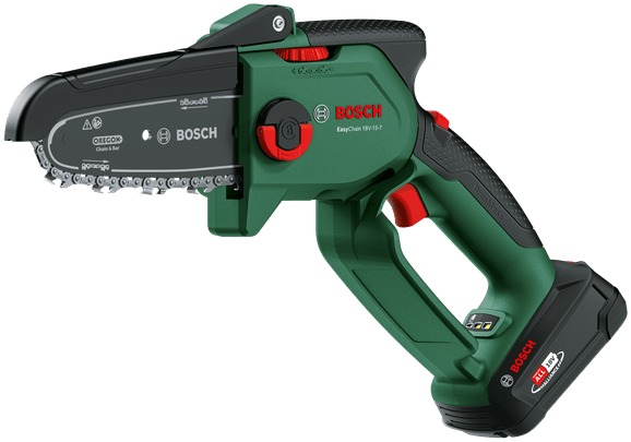 Bosch DIY 06008B8900 EasyChain 18V-15-7 cordless chainsaw set 1x 18V 2.5 Ah and charger
