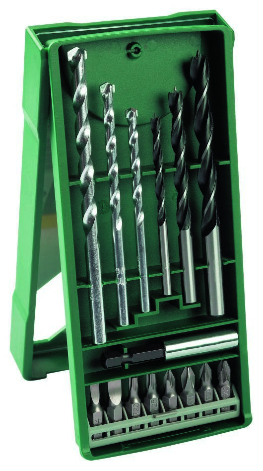 Bosch DIY Accessories 2607019579 15-piece drill bit set mini X-Line classic