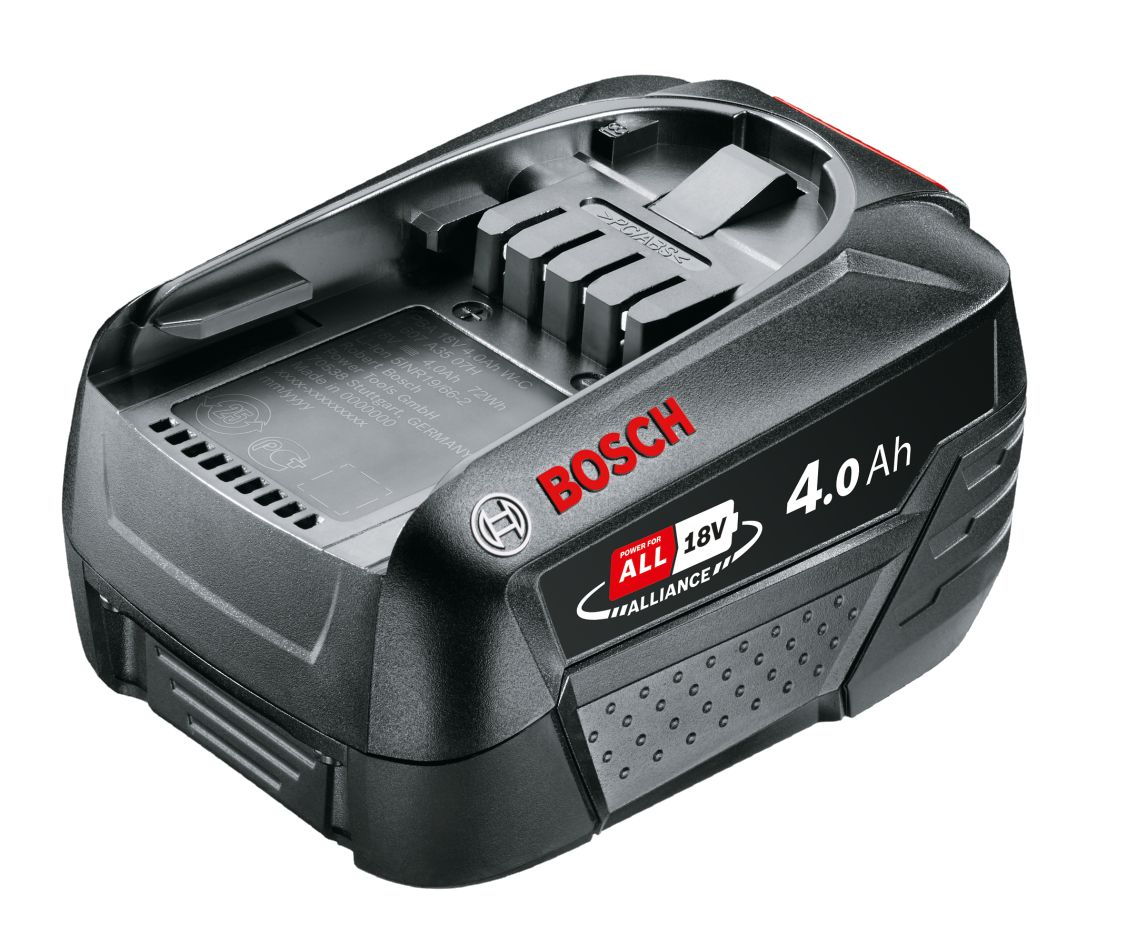 Bosch DIY Accessories 1600A011T8 Battery pack PBA 18V 4.0Ah W-C