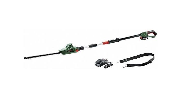 Bosch Garden 06008B3000 UniversalHedgePole Cordless Pole Hedge Trimmer 18 Volt 2.5 Ah Li-ion