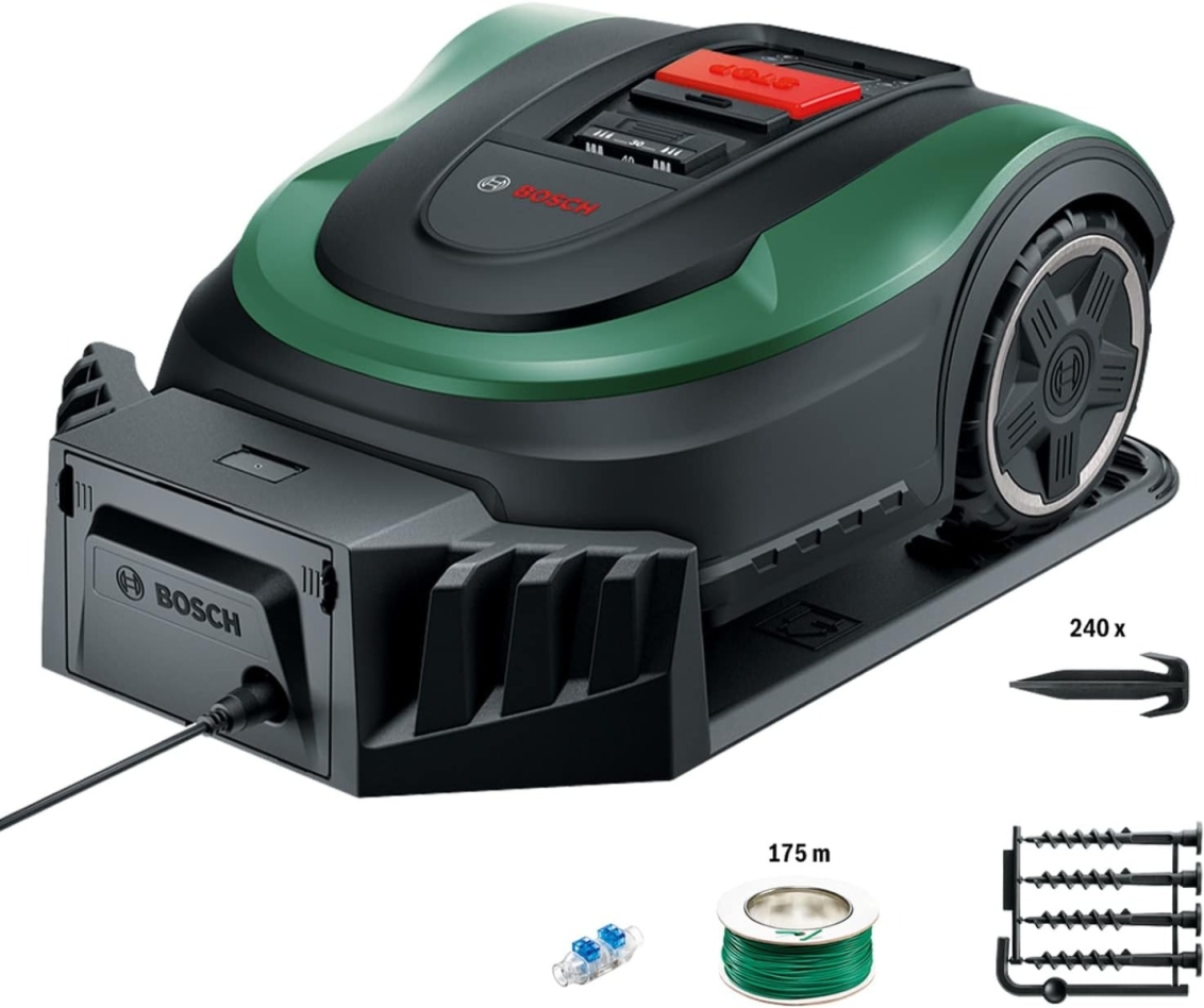 Bosch Garden 06008B0303 Indego M 700+ Connected Robot Lawnmower