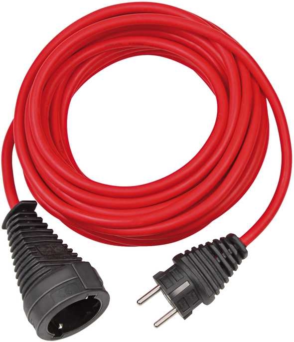 Brennenstuhl 1167460 Quality plastic extension cord 10m red H05VV-F 3G1,5