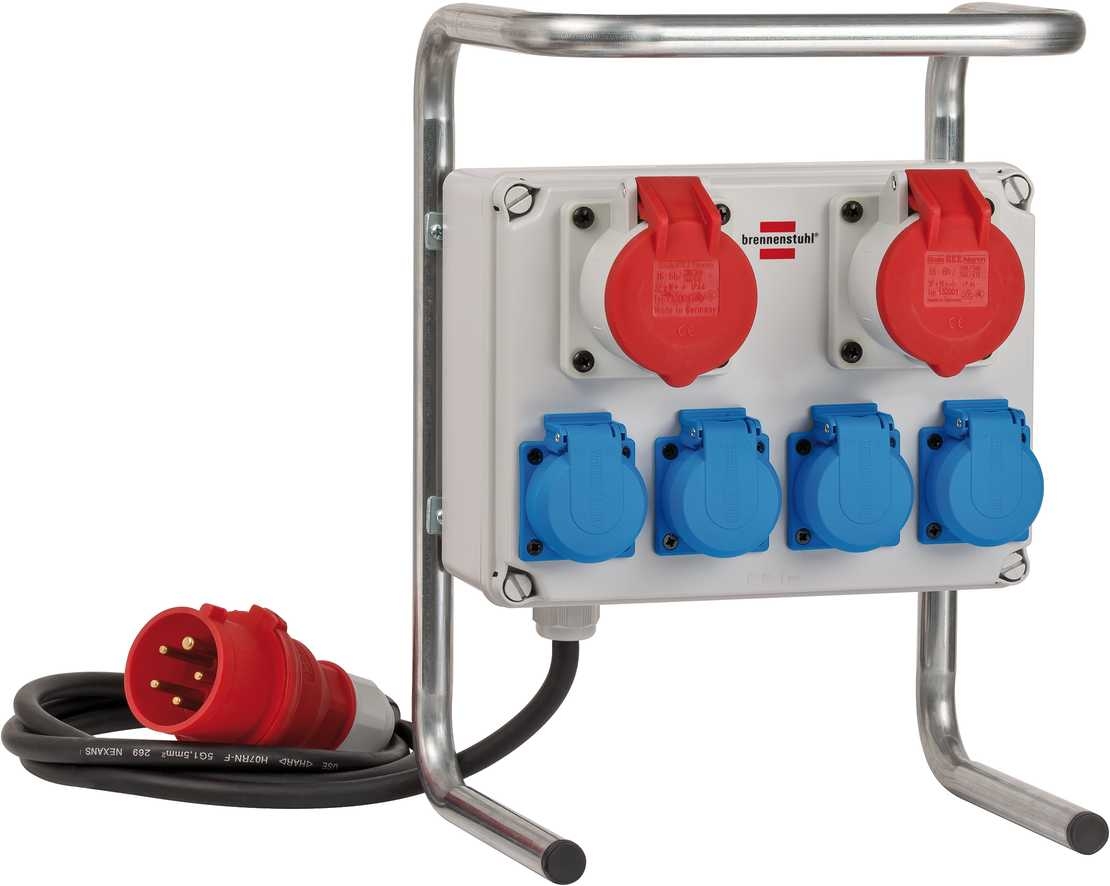 Brennenstuhl 1153750 Mini power distribution unit BKV 2/4 G IP44