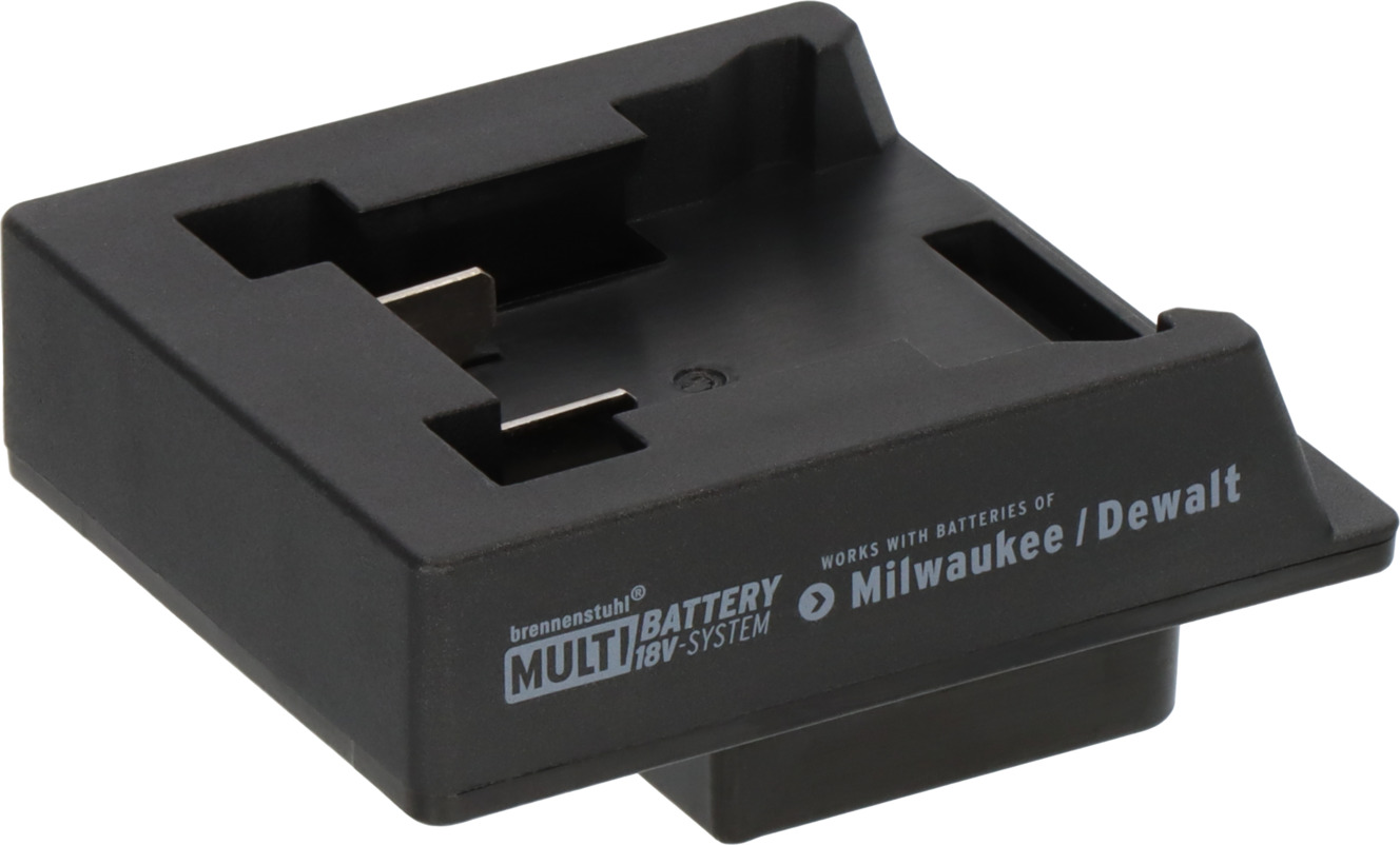 Brennenstuhl 1172640066 Metabo CAS adapter for LED construction lamps in the brennenstuhl® Multi Battery 18V System