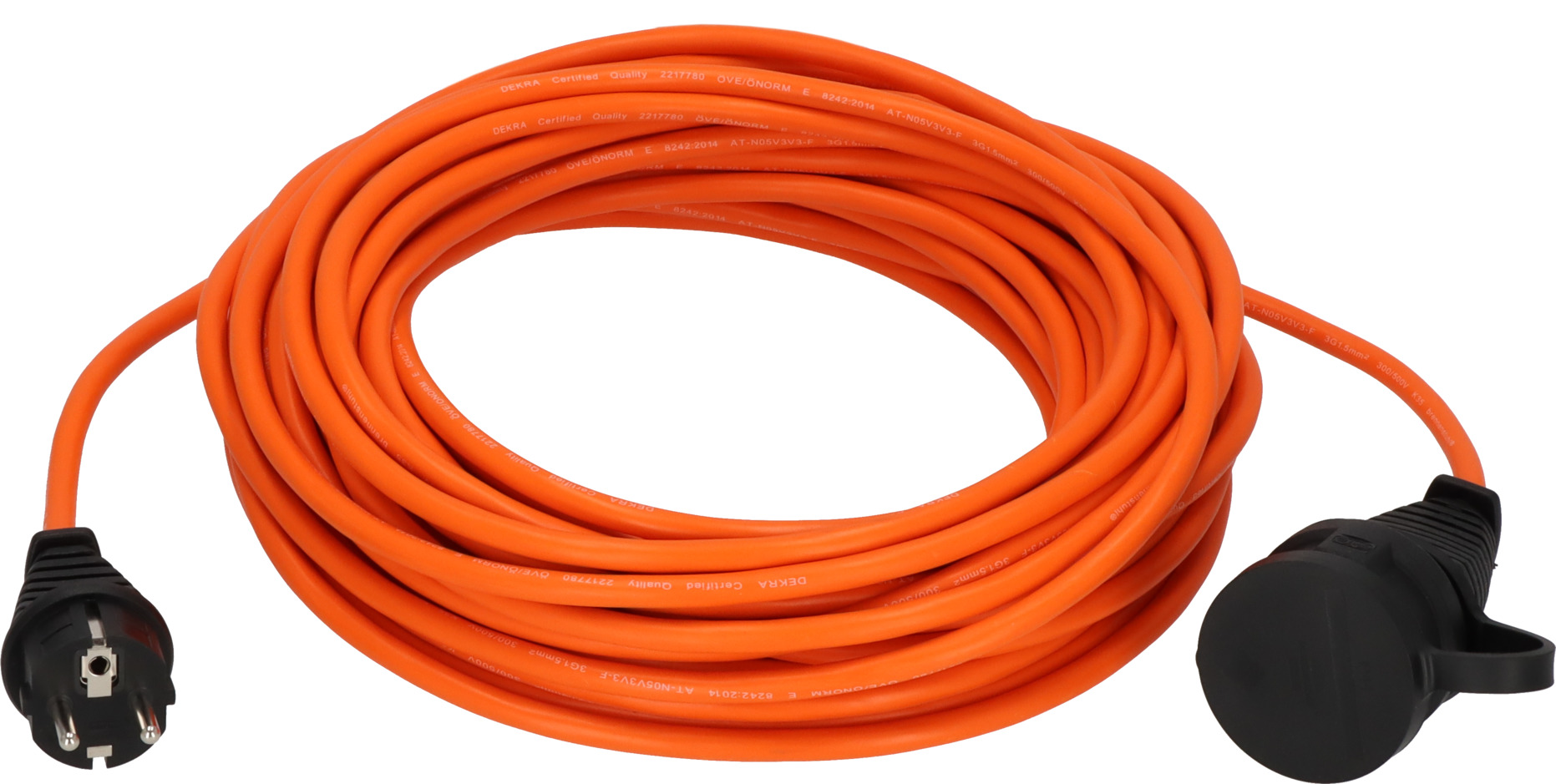 Brennenstuhl 1169950 BREMAXX extension cable IP44 25m AT-N05V3V3-F 3G1.5 orange