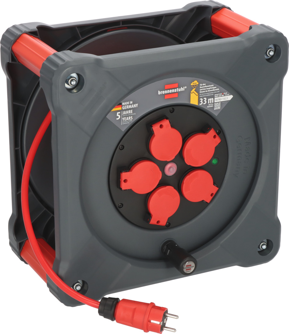 Brennenstuhl 9202330210 Cable reel Professional 33mtr H07BQ-F 3G2,5