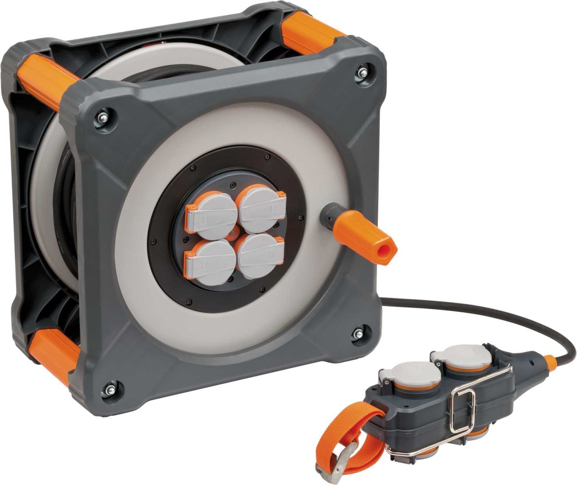 Brennenstuhl ProfessionalLINE 9211380100 professionalLINE Cube cable reel with powerblock IP44 33 5m H07RN-F 3G1,5