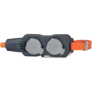 Brennenstuhl ProfessionalLINE 9837570 Power block without cable 4 plugs IP54