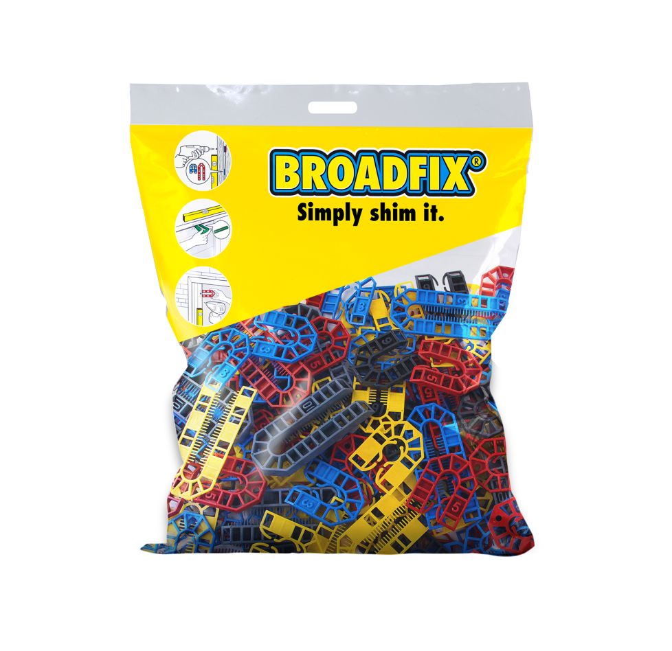 BROADFIX SMAB Assorted U-fill plates, 200 pieces