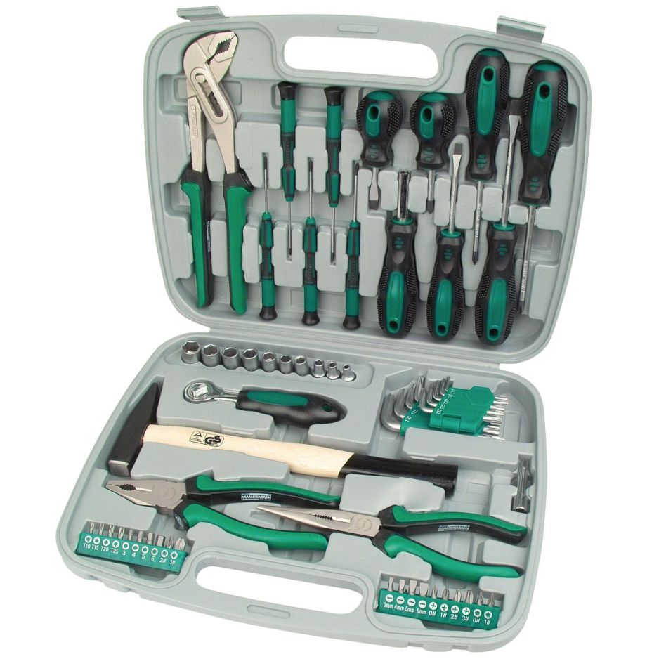 Brüder Mannesmann 29057 Tool set 57-piece