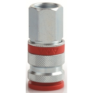 JWL C520005 Quick coupling EURO JWL 1/2 Inch female thread with plastic lock ring