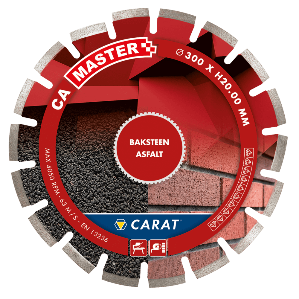 Carat CAM3504000 Diamond saw blade tarmac CA MASTER 350x25,4MM