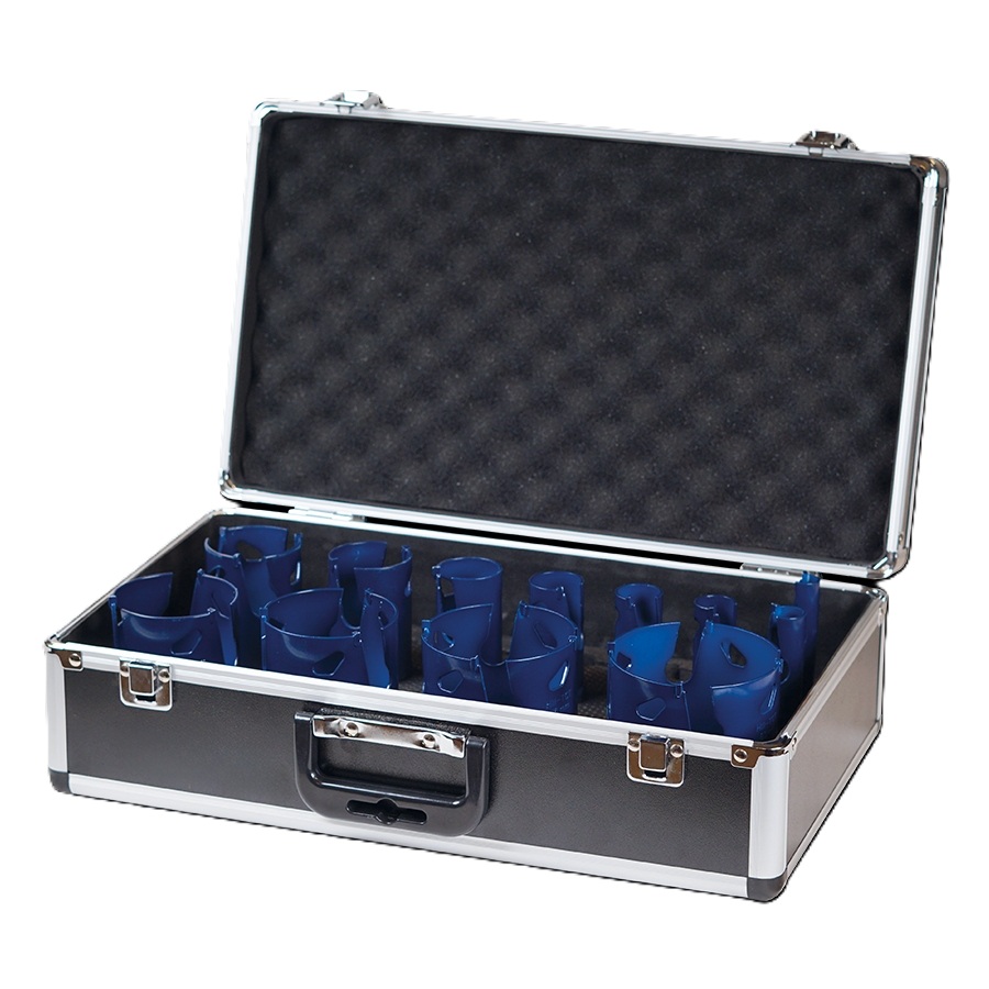 Carat LTSSET1200 Multi holesaw set 12-piece Ø16, 20, 22, 25, 29, 35, 44, 51, 64, 68, 76 and 83 mm