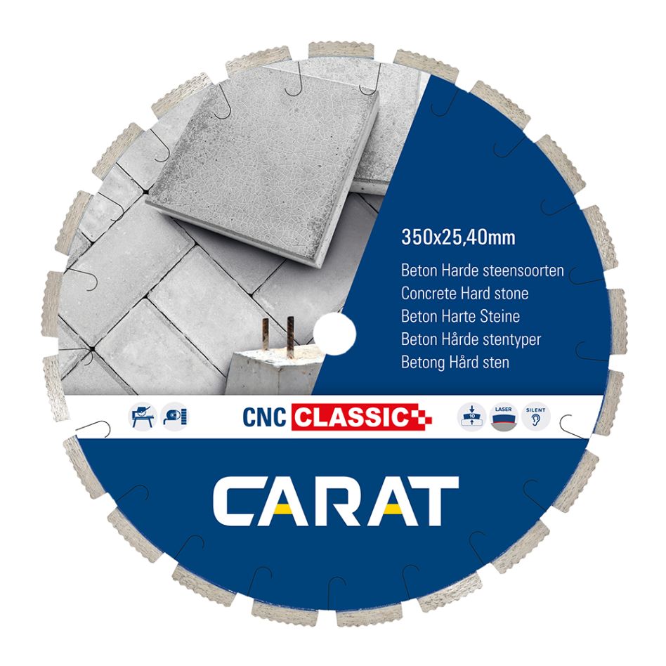 Carat CNCC350400 Diamond saw blade concrete CNC CLASSIC 350x25,4MM