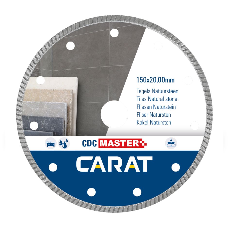 Carat CDCM180300 Diamond saw blade tiles / natural stone CDC MASTER 180x22,2MM
