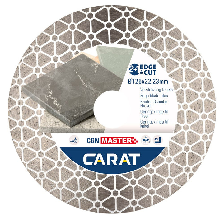 Carat CGNM125300 CGN Master Edge&Cut Diamond saw blade natural stone/composite 125xM14