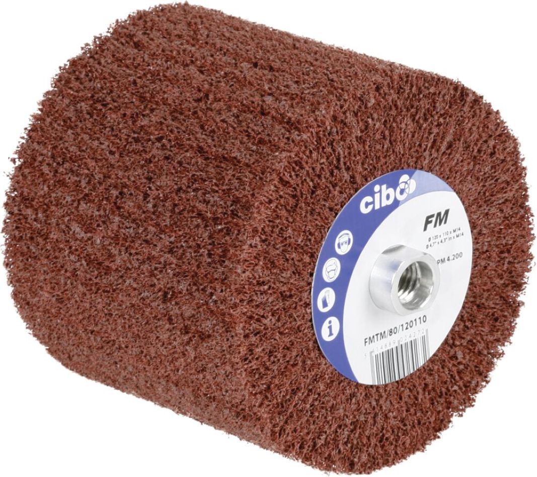 Cibo FMTM/180/120110 FM Tex sanding wheel Ø120x110xM14 no.180
