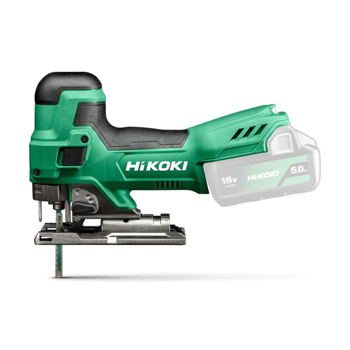 HiKOKI CJ18DBW4Z Accu jigsaw 135 mm 18V excl. batteries and charger