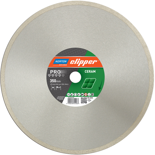 Norton Clipper 70184625561 Pro Ceramic Diamond saw blade 180 x 25,4/22,23 mm