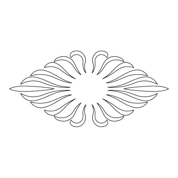 CMT RCS-510 Drawer front/furniture template Blaze drawer F 2 pieces