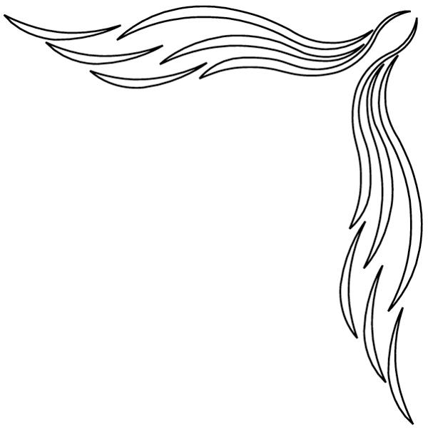 CMT RCS-605 Drawer front/furniture template Cascade Corner C 3 pieces