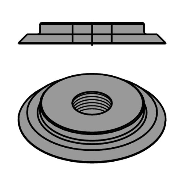 CMT 695.996.01 Fixation nut M4 for WPL cutter 790.140 and router head 694.001 10x1,6
