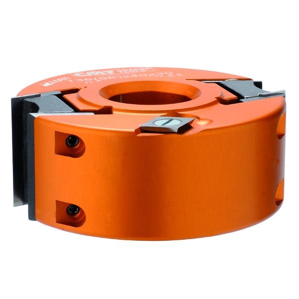 CMT 694.020.40 Straight cutter head with HWM knives and SP Molding knives 118x40