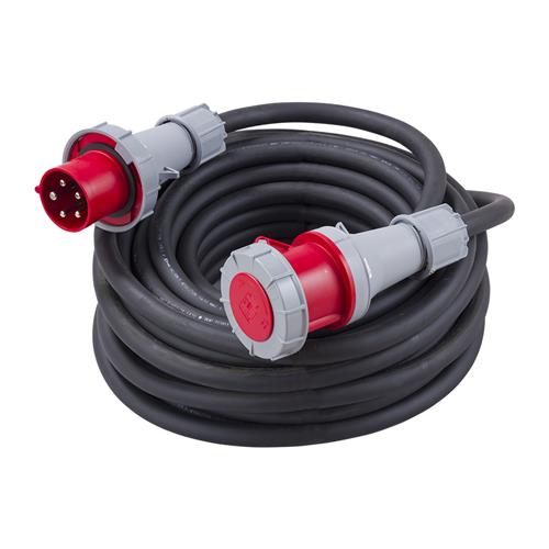 Connectra 40.880.25 Extension line CEE 400V - 63A - 5P - 5 G 6.0 mm² - 25m