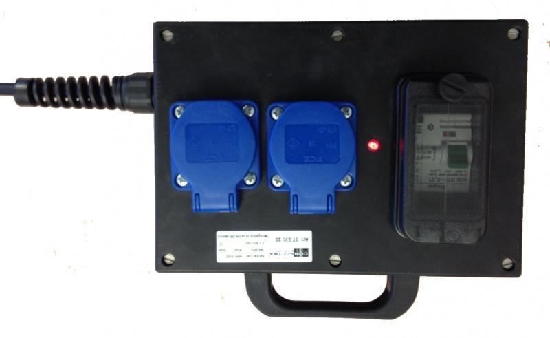 Connectra 57.220.20 Ground fault protection ABR-10-2 - 230V - 2P - 16A - 30mA