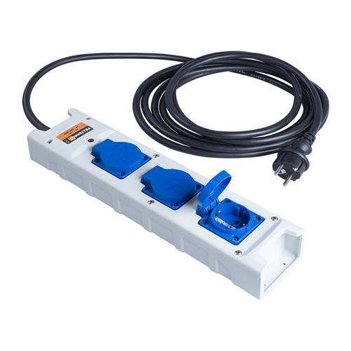 Connectra 46.476.15 Terminal block nylon 3-gang - 10m - H07RN-F - 3 G 1,5 mm²