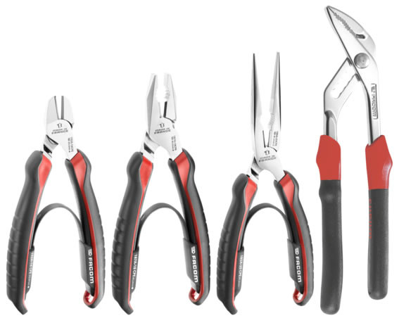 Facom CPE.A1 Pliers set 4 pcs. Ergonomic handles