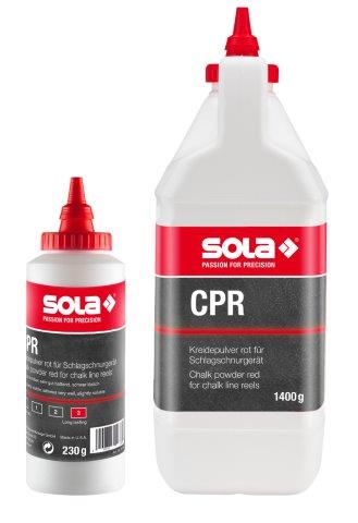 Sola 66152101 CPR230 Chalk line powder 230g Red