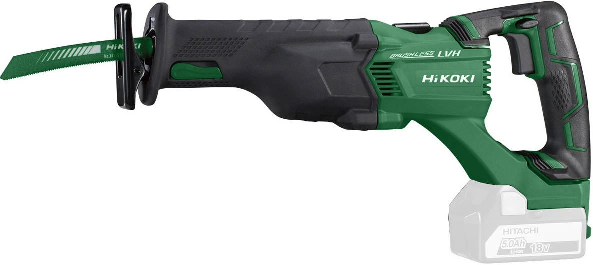 HiKOKI CR18DBLW4SZ CR18DBL W4SZ Cordless reciprocating 18V excl. batteries and charger in HSC IV