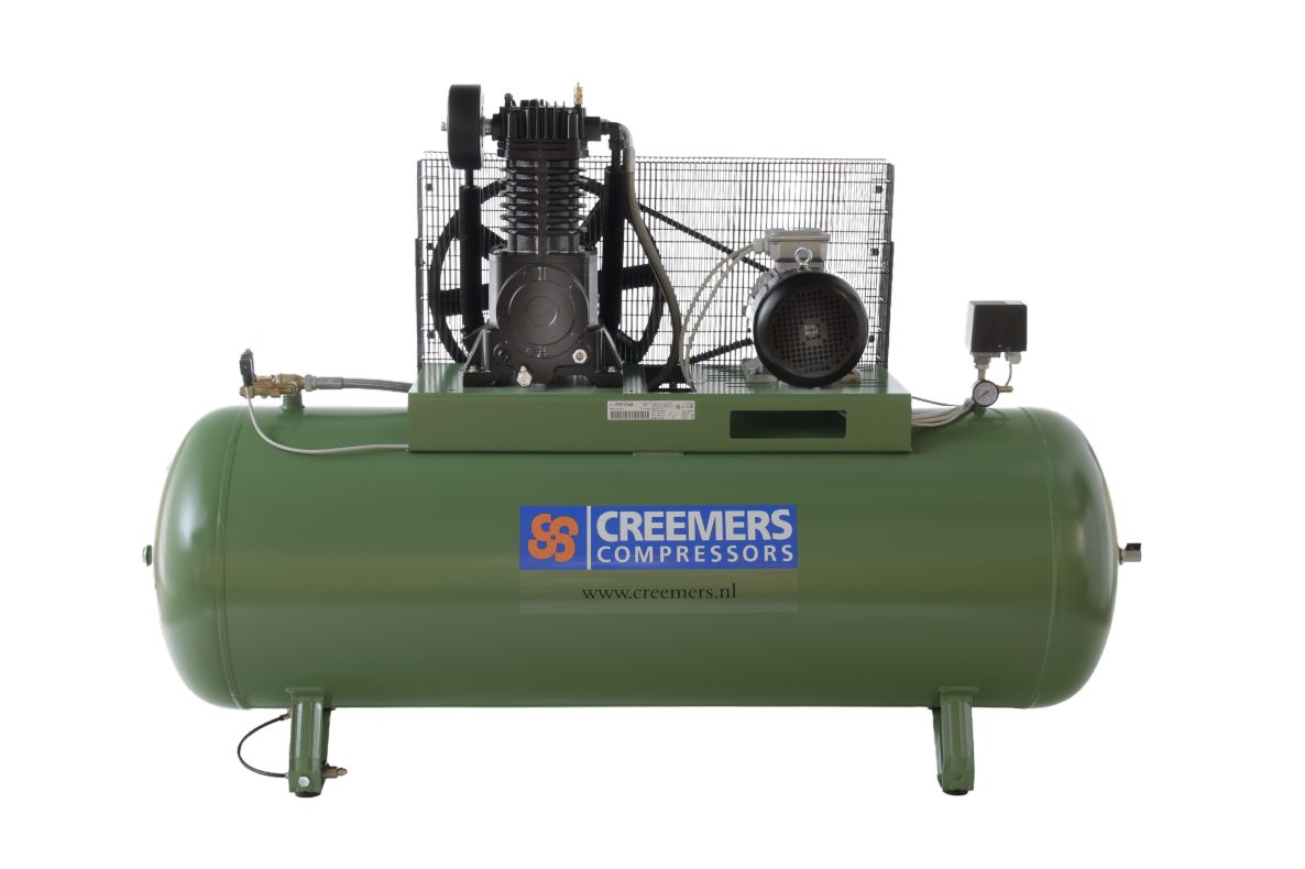 Creemers 1839027372 CSG 700/270 YD Stationary Piston Compressor Heavy Duty 400V 10 bar 5.5 hp/4 kW 451 l/min 500 l