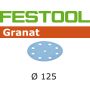 497168 Granat Sanding Discs STF D125/90 P100 GR/100