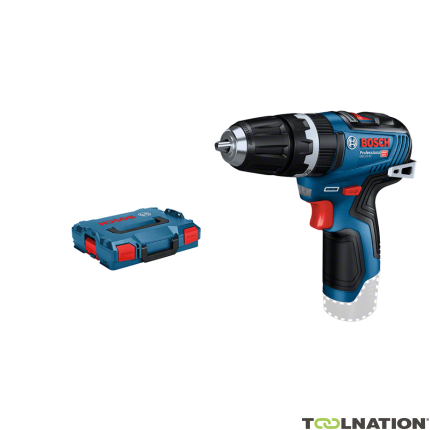 Bosch Professional 06019J9001 GSB 12V-35 cordless impact drill with charger in L-Boxx - 1