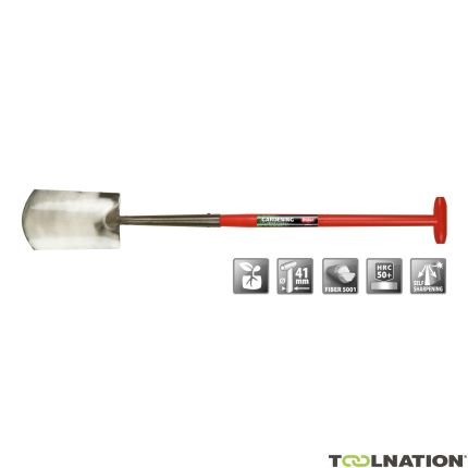 Polet 101018E Professional swan neck spade ZH 280/150/160 T-ST 75CM - 1