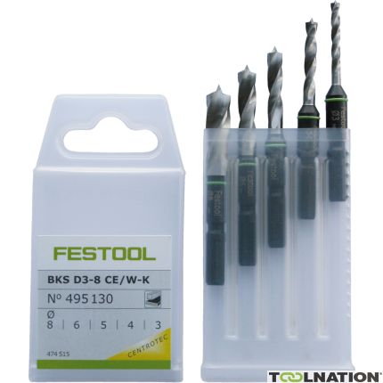 Festool Accessoires 495130 Boorcassette BKS D 3-8 CE/W-K - 1