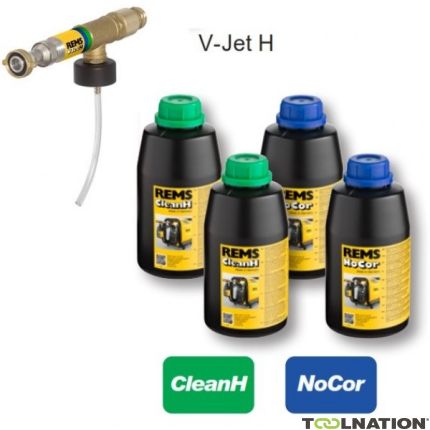 Rems 115853 R Starter set H For cleaning and preserving radiator and floor heating systems for Rems Multi-Push - 1
