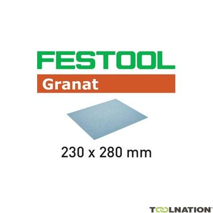 Festool Accessories 201089 GRANAT Sandpaper 230x280 P100 GR/50 - 1